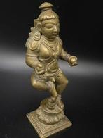 Beeld, 19th Century South Indian Bronze Dancing Balakrishna