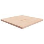 Tafelblad Eiken 90x90 - Onbehandeld! Retourdeal -65%, 50 tot 100 cm, Rustiek, Nieuw, Tafelblad