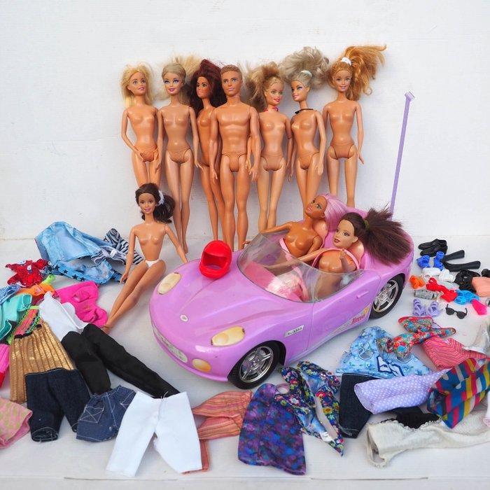 Mattel - Barbiepop x11 pz. abiti, scarpe e accessori, Antiek en Kunst, Antiek | Speelgoed