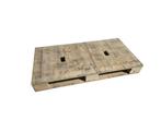 Houten pallet 1200x600x135 mm, gesloten dek en bodem,, Doe-het-zelf en Verbouw, Hout en Planken, Ophalen of Verzenden, Gebruikt