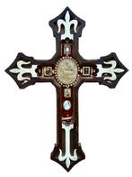 Reliekhouder - Hout, Was - 1940-1950 - Agnus Dei Paus Pius