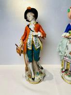 Sitzendorf - Figuur - The Hunter & The lady with the bird, Antiek en Kunst