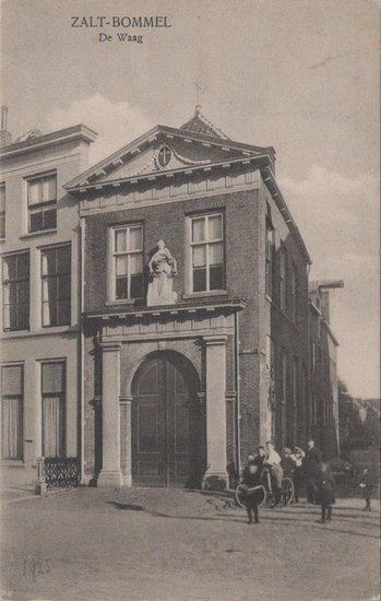ZALT-BOMMEL - De Waag, Verzamelen, Ansichtkaarten | Nederland, Verzenden