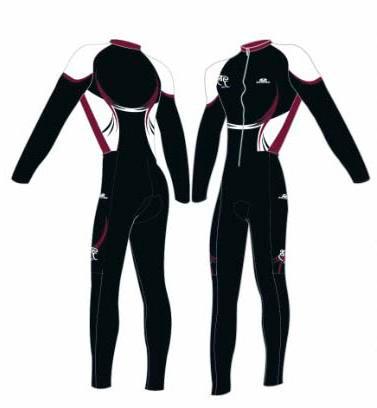 Stylist thermo Zwart/rood Schaatspak, Sport en Fitness, Schaatsen, Nieuw, Verzenden
