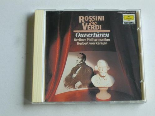 Rossini & Verdi - Overtures / Herbert von Karajan, Cd's en Dvd's, Cd's | Klassiek, Zo goed als nieuw, Verzenden