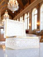 Doos - Frankrijk - Regency-stijl - Kristal, Messing -, Antiek en Kunst, Curiosa en Brocante