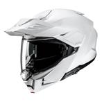 HJC i80 Solid Wit Adventure Motorhelm, Motoren, Kleding | Motorhelmen, Nieuw met kaartje, HJC, XXL, Heren