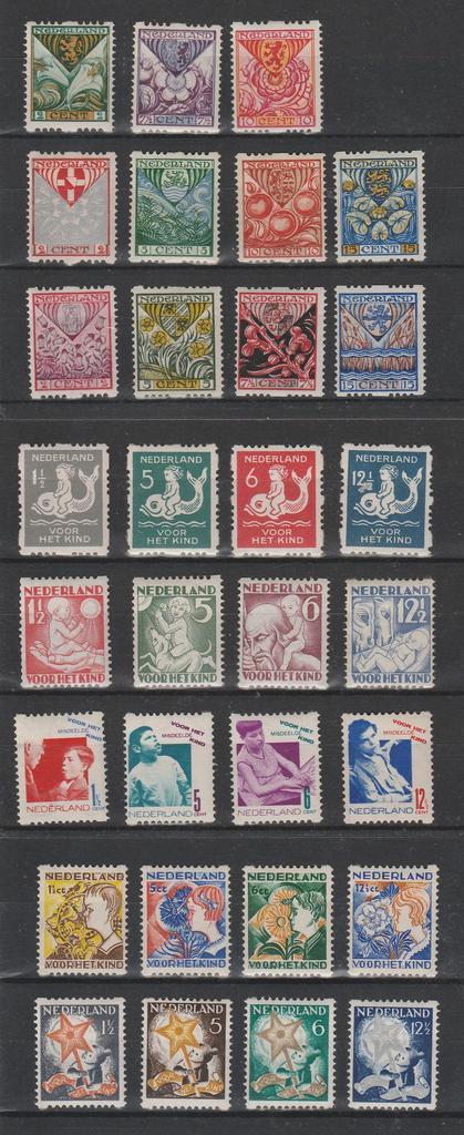Postzegels Nederland Roltanding series R71-R101 (1589), Postzegels en Munten, Postzegels | Nederland, Postfris, T/m 1940, Verzenden