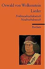 Lieder 9783150184905, Verzenden, Zo goed als nieuw