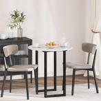 vidaXL Tafelblad Hoogglans wit 70 x 70 x 1,5 cm Bewerkt hout, Huis en Inrichting, Tafels | Eettafels, Verzenden, Nieuw