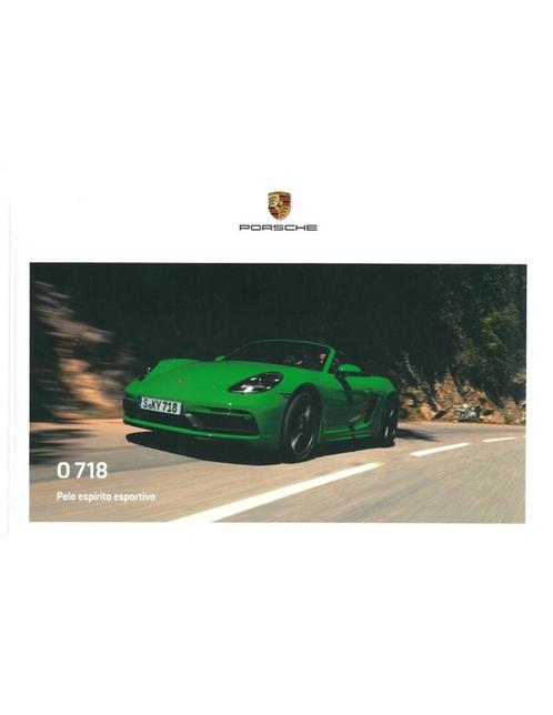 2021 PORSCHE 718 BOXSTER | CAYMAN HARDCOVER BROCHURE, Boeken, Auto's | Folders en Tijdschriften, Porsche