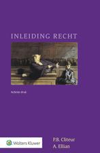 9789013172690 Inleiding Recht | Tweedehands, Boeken, P.B. Cliteur, Zo goed als nieuw, Verzenden
