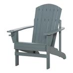 TRUUSK Adirondack Tuinstoel Met Bekerhouder, Tuinligstoel Va, Verzenden, Nieuw