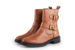Poelman Biker boots in maat 40 Bruin | 10% extra korting, Kleding | Dames, Schoenen, Poelman, Bruin, Verzenden, Overige typen