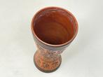 Vintage Keramik-Vase mit Hühnerdekor - Vaas - Keramiek,