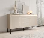 Meubella Dressoir Timoteo beige 170 cm, Verzenden, 150 tot 200 cm, Nieuw, Modern