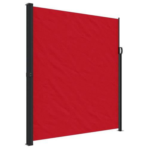 Uittrekbaar Windscherm Rood - Tweedekansje voor Balkon!, Caravans en Kamperen, Windschermen, Uittrekbaar, Nieuw, Ophalen of Verzenden