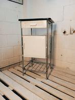 Medicijnkastje - Vintage industriële kast - Staal, Antiek en Kunst