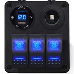 ProRide Schakelpaneel 12V voor Auto/Boot - USB Lader 2, Verzenden, Nieuw