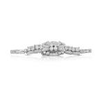 Armband Platina - 2.40ct. tw. Diamant (Natuurlijk) -, Sieraden, Tassen en Uiterlijk, Armbanden, Nieuw