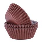 Cupcake Cups PME Chocolade Bruin 60 stuks, Nieuw, Verzenden