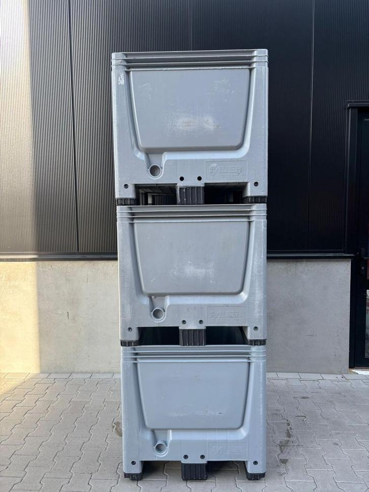 Palletbox kunststof, 1200x800x760 mm – Gebruikt, Doe-het-zelf en Verbouw, Kratten en Dozen, 100 cm of meer, Gebruikt, Bak of Kist