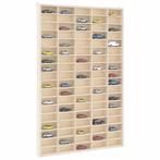 vidaXL Houten verzamelvitrine met 90 vakken 50,5x4,5x79 cm, Huis en Inrichting, Verzenden, Nieuw