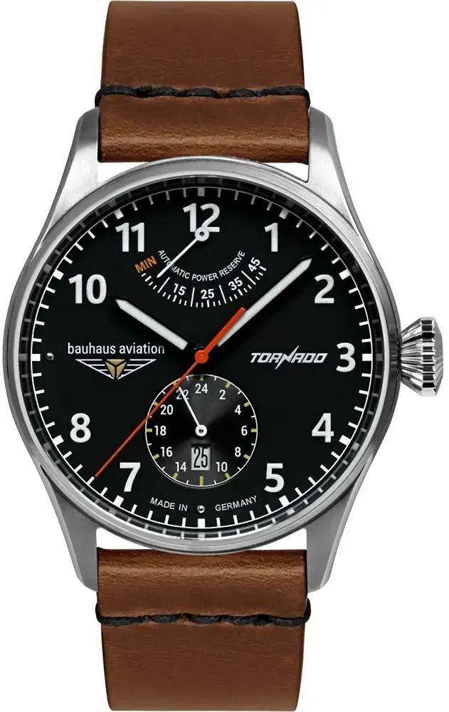 Bauhaus 2790-2 Aviation Tornado automatisch horloge, Sieraden, Tassen en Uiterlijk, Horloges | Heren, Polshorloge, Nieuw, Overige merken