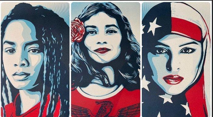Shepard Fairey (OBEY) (1970) - We the People, Antiek en Kunst, Kunst | Designobjecten