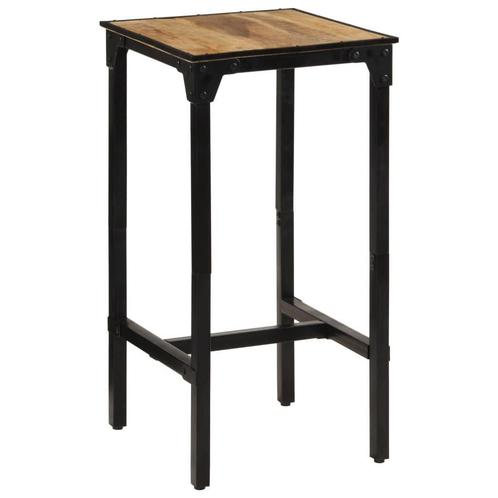 Bartafel 60x55 Mangohout - Kwaliteit voor Kleine Prijs! 6..., Huis en Inrichting, Tafels | Statafels, Nieuw, Ophalen of Verzenden