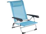 Bo-Camp - Strandstoel - Saint-Tropez - Blauw, Verzenden, Zo goed als nieuw