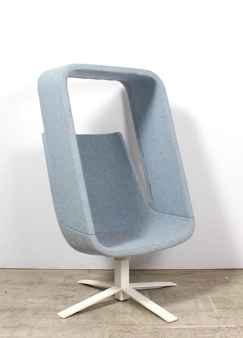 Haworth Windowseat design fauteuil, lichtblauw, Zakelijke goederen, Kantoor en Winkelinrichting | Kantoormeubilair en Inrichting