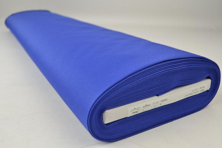 Donkerblau waterafstotende canvas stof  - 10 of 50 meter rol, Hobby en Vrije tijd, Stoffen en Lappen, 120 cm of meer, 200 cm of meer