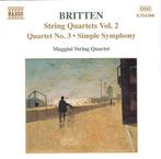 cd - The Maggini Quartet - String Quartets Vol. 2, Cd's en Dvd's, Verzenden, Zo goed als nieuw