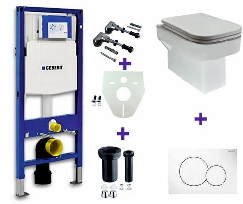 Geberit UP-320 + Carré OnePack + Sigma 01 wit, Doe-het-zelf en Verbouw, Sanitair, Ophalen of Verzenden