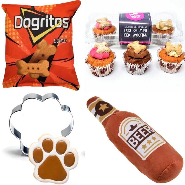 Honden cadeau- en snack pakket, Dieren en Toebehoren, Honden-accessoires, Nieuw, Verzenden