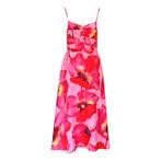 Frogbox • roze midi jurk • 36, Kleding | Dames, Jurken, Verzenden, Nieuw, Roze, Maat 36 (S)