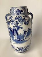 Theepot - Vaas met 2 draken grepen - Beenderporselein -, Antiek en Kunst