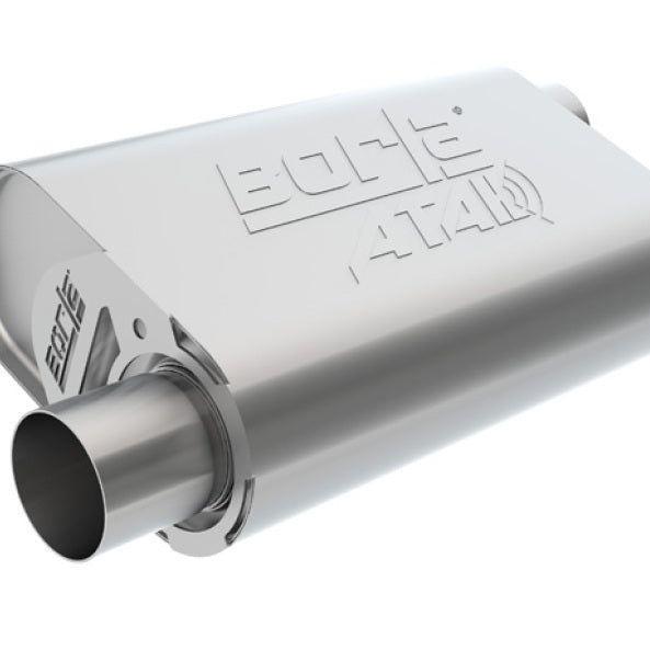 Borla CrateMuffler LS3 ATAK 2.5in Offset/Offset, Auto-onderdelen, Uitlaatsystemen, Ophalen of Verzenden