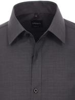 Venti Overhemd Zilver Body Fit Kent Kraag 001420-706, Verzenden, Nieuw, Grijs