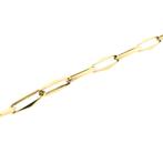 Gouden closed for ever armband | 21,5 cm (moderne armband), Ophalen of Verzenden, Gebruikt, Overige kleuren, Goud