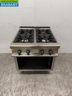 RVS Alpeninox 4 Pits Gasfornuis 80 cm GAS Horeca, Zakelijke goederen, Horeca | Keukenapparatuur, Ophalen of Verzenden, Gebruikt