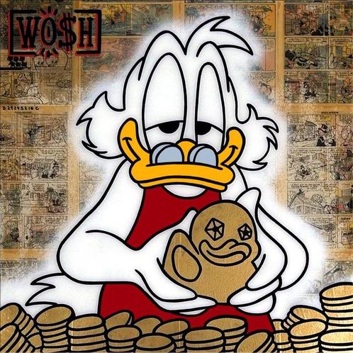 WO$H - D29295216C, Antiek en Kunst, Kunst | Schilderijen | Modern