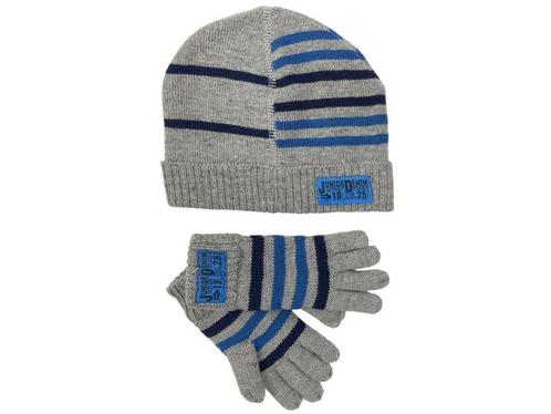 Winterset 2-delig - Junior Denim - Grijs, Kinderen en Baby's, Kinderkleding | Schoenen en Sokken, Verzenden
