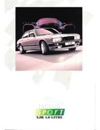 1991 JAGUAR XJR 4.0 SPORT BROCHURE ENGELS, Nieuw, Author