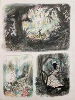 Winshluss - 1 Original colour page - Dans la forêt sombre et, Nieuw