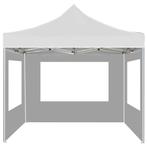 Partytent inklapbaar met wanden 2x2 m aluminium wit, Tuin en Terras, Verzenden, Nieuw, 2 meter of meer, Partytent