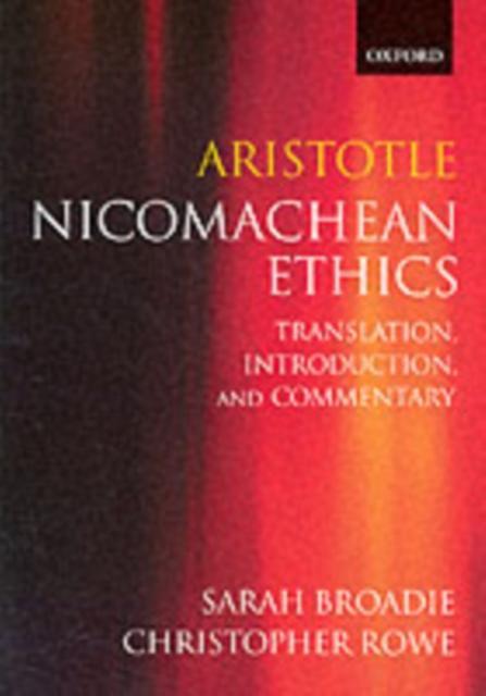 Aristotle Nicomachean Ethics P 9780198752714, Boeken, Filosofie, Zo goed als nieuw, Verzenden