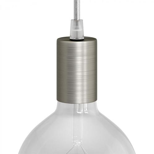 Fitting Geborsteld Titanium E27, Doe-het-zelf en Verbouw, Overige Doe-het-zelf en Verbouw, Ophalen of Verzenden