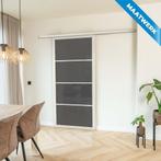 Stalen Schuifdeur met koofsysteem 4 Vlaks Wit Maatwerk Rook, Doe-het-zelf en Verbouw, Kozijnen en Schuifpuien, Nieuw, Metaal